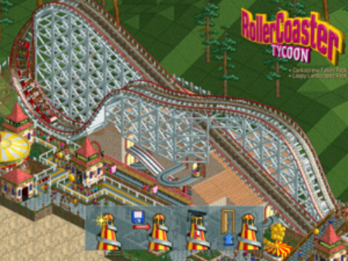 RollerCoaster TycoonTitle Screen