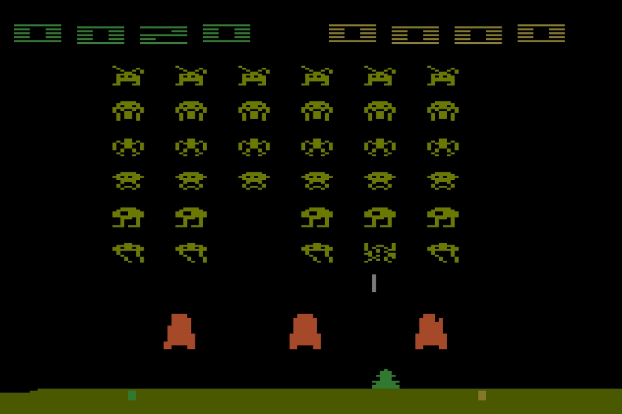 SPACE INVADERS 2600